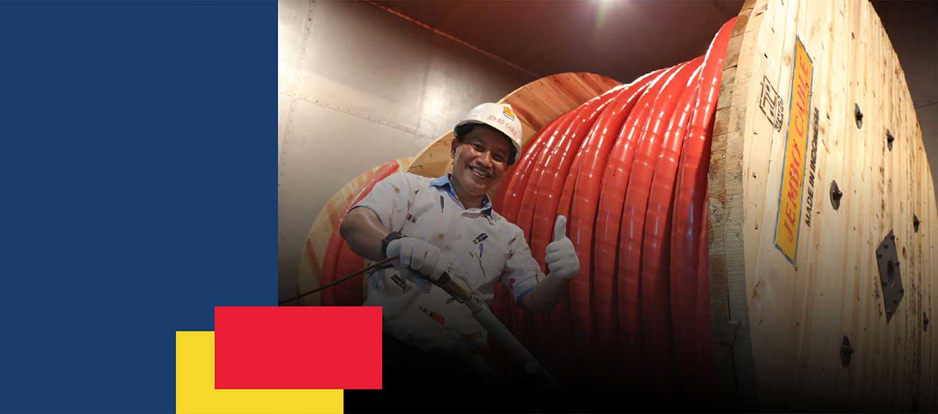 We are ready to meet the needs of cables throughout Indonesia
